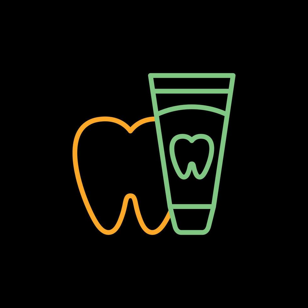Toothpaste Vector Icon