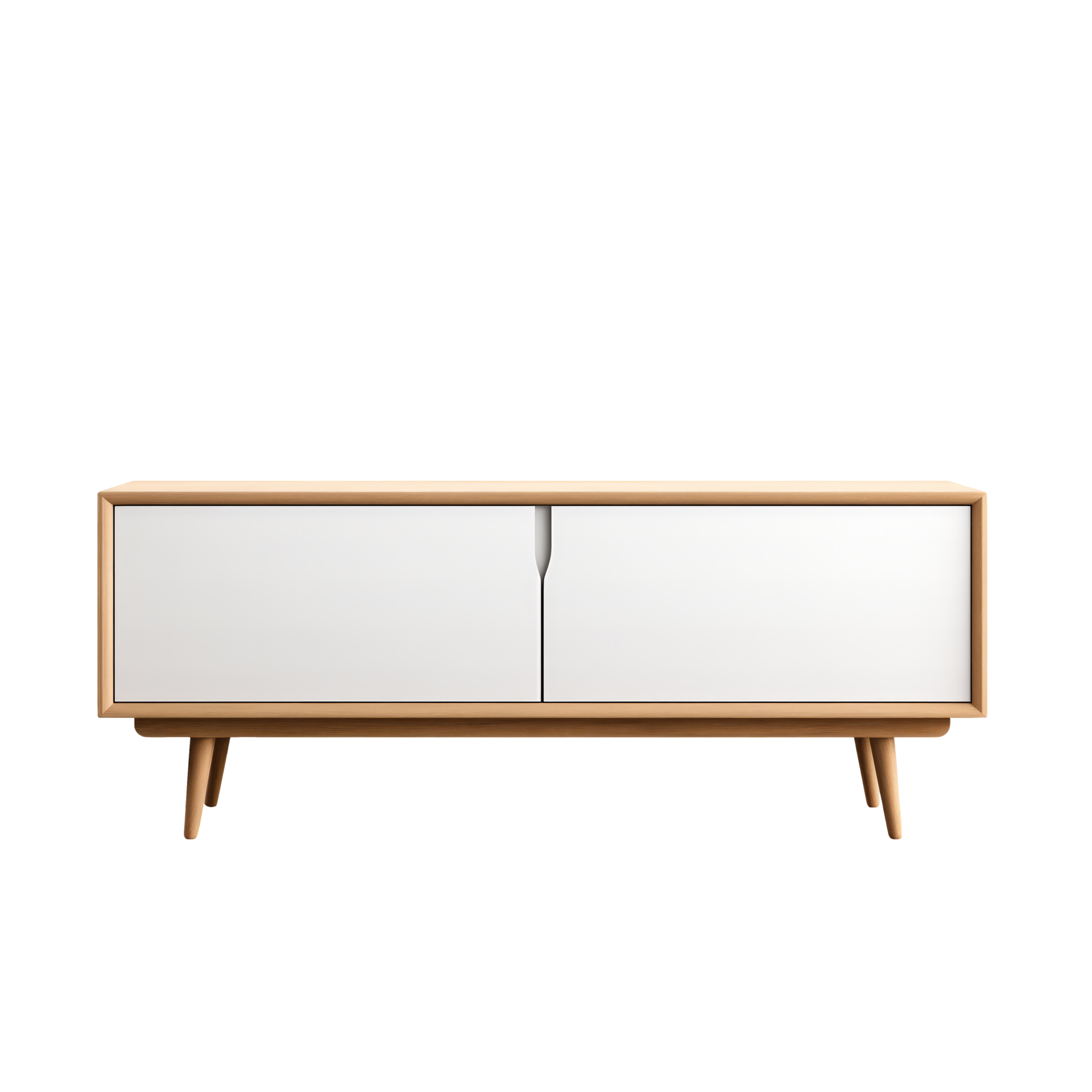 Ai generated credenza scandinavian modern minimalist style