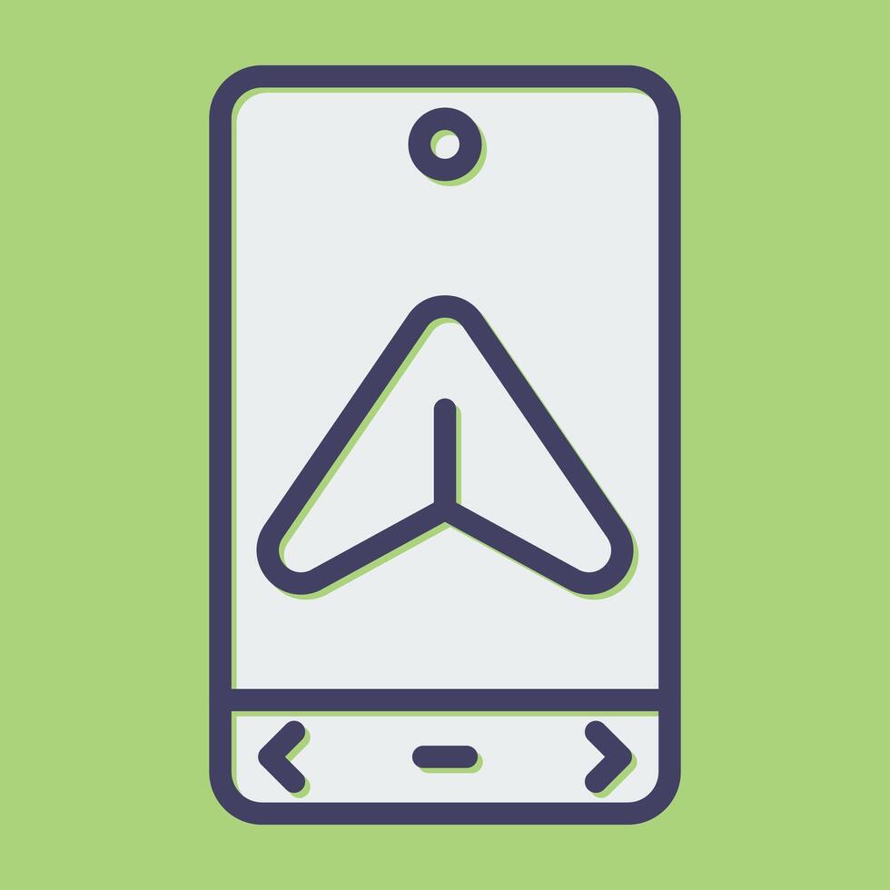 Gps Navigation Vector Icon