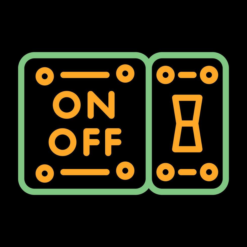 Light Switch Vector Icon