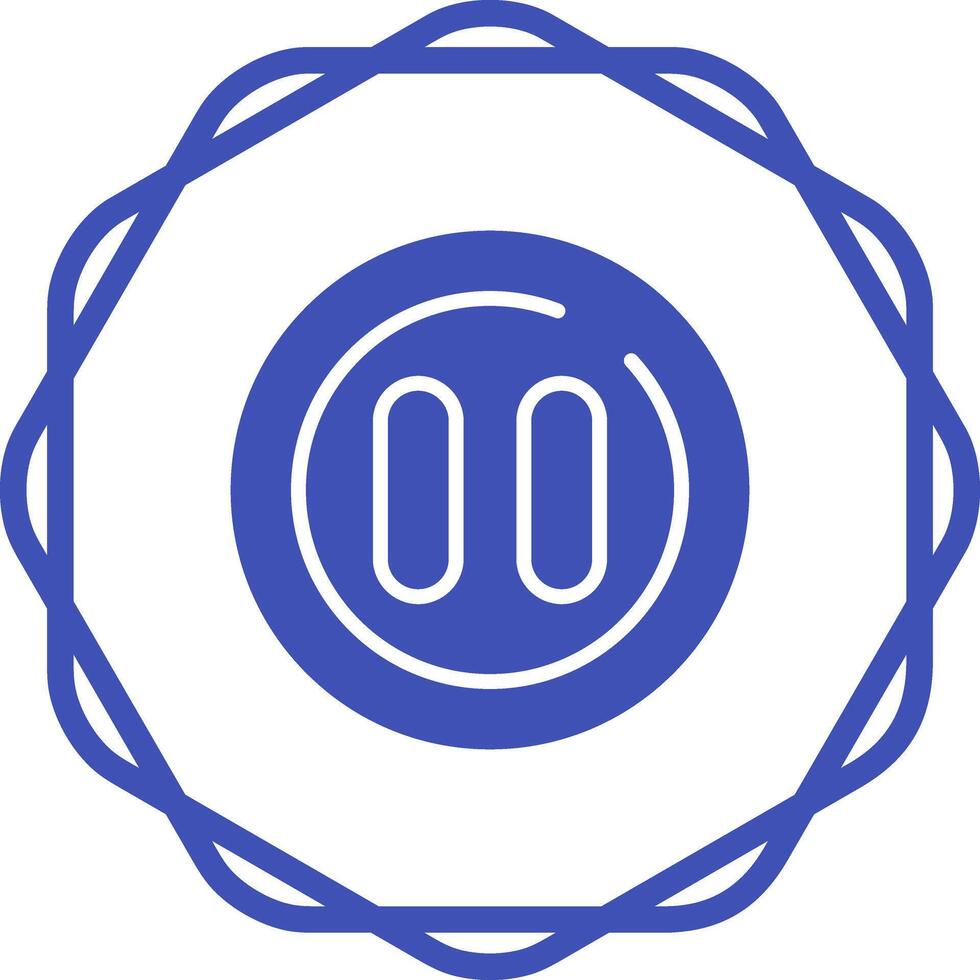 Pause Circle Vector Icon