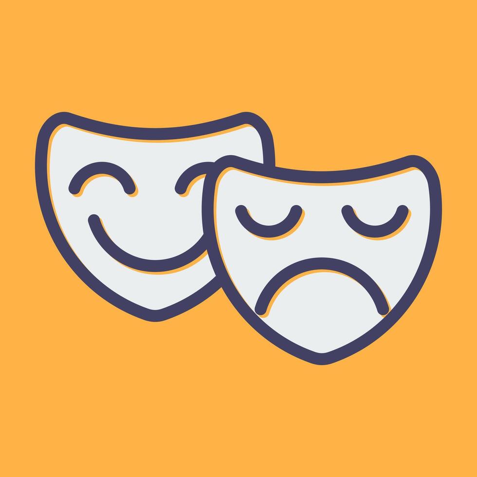 Drama Vector Icon