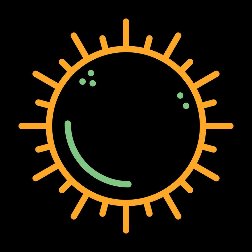 Sun Vector Icon