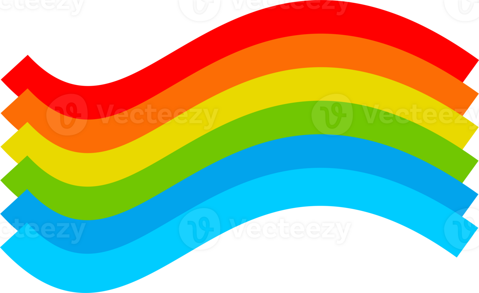 illustration of rainbow icon png
