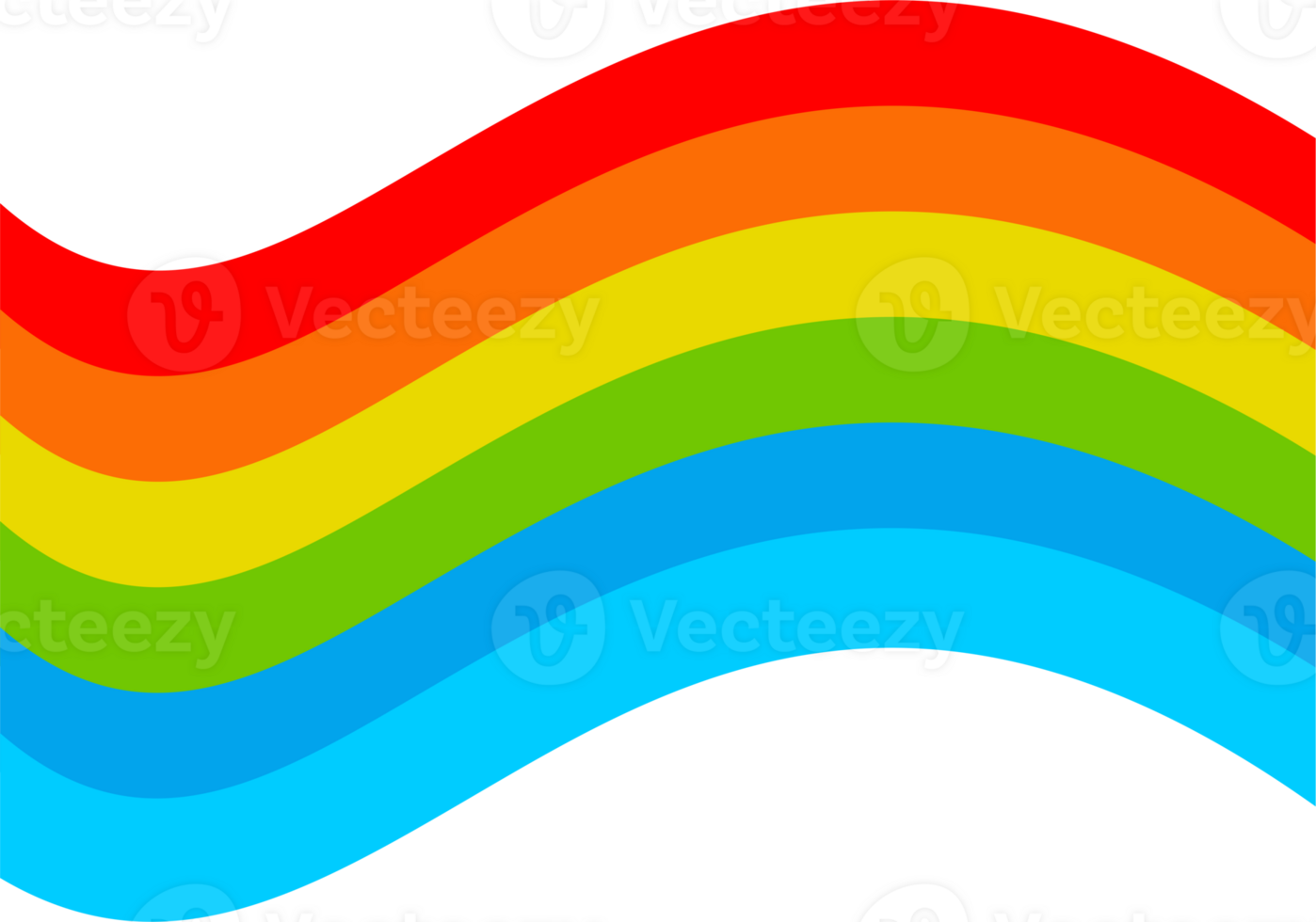 illustration of rainbow icon png