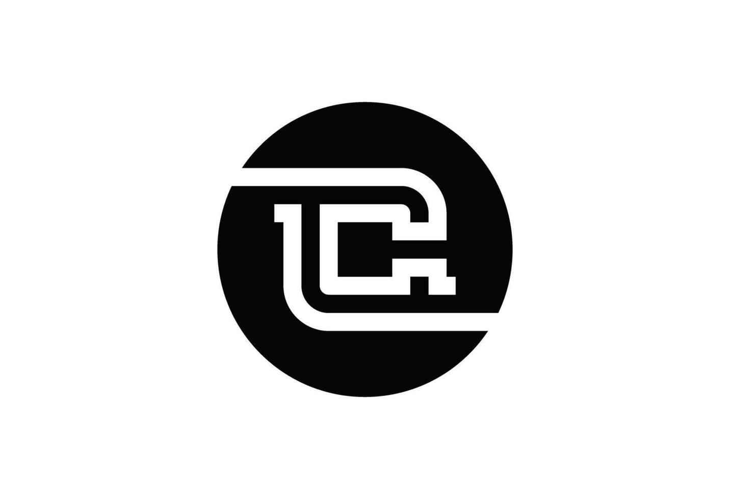 logotipo vectorial de la letra c vector