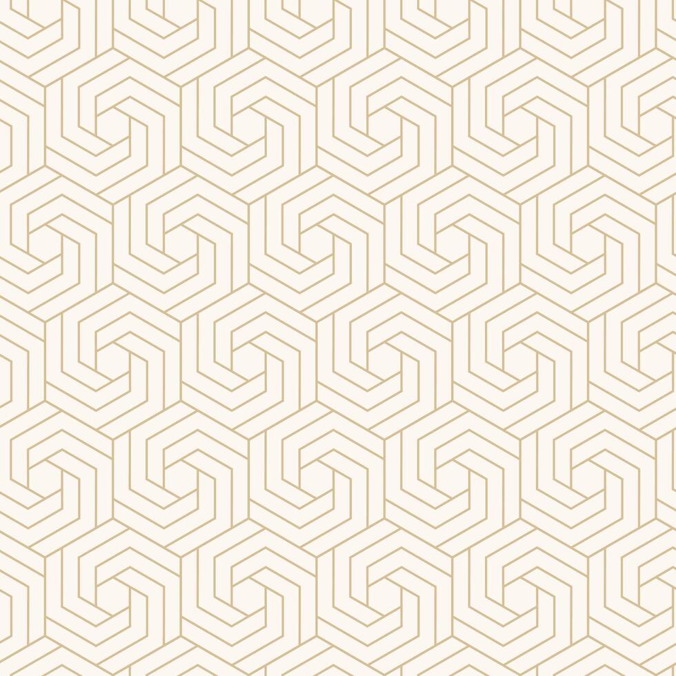 Geometric seamless patterns. Abstract geometric hexagonal graphic design print 3d cubes pattern. Seamless geometric cubes pattern. vector