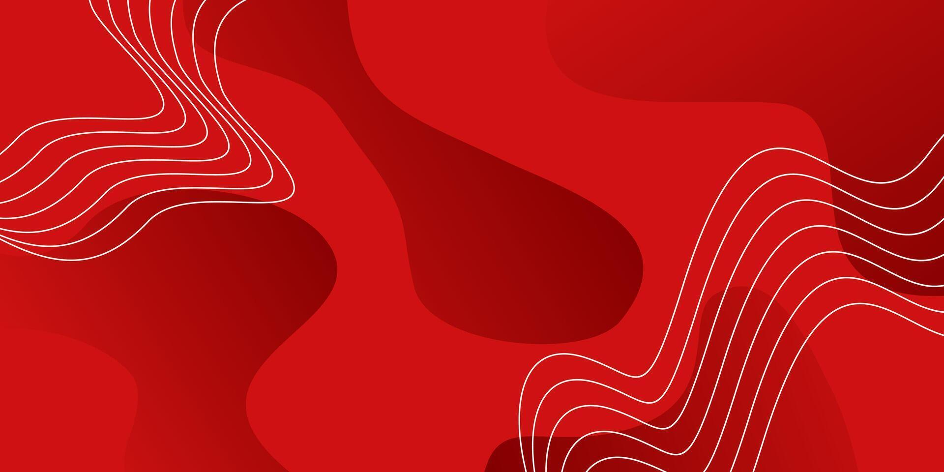 red gradient background with copy space area. vector design for banner, greeting card, poster, cover, web, social media.