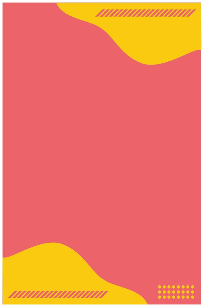 Abstract geometric background in pink, yellow and red colors. Vector illustration. background element design. Banner design templates