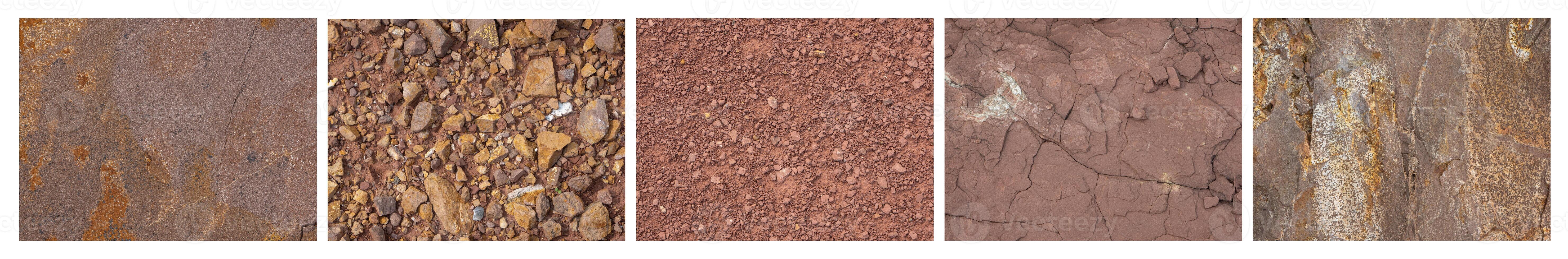 Includes a set of natural stone texture background images. photo