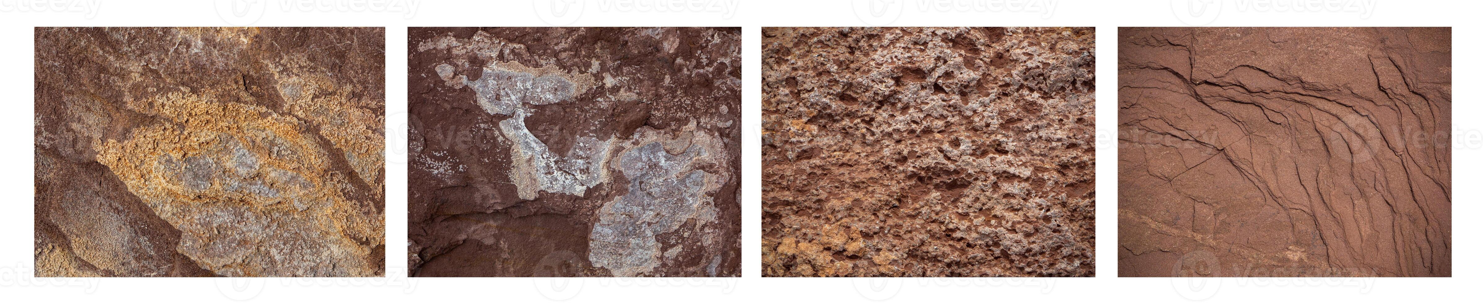 Includes a set of natural stone texture background images. photo