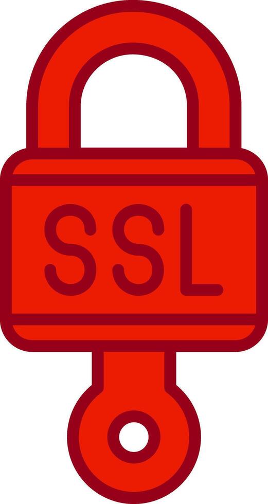 icono de vector de ssl