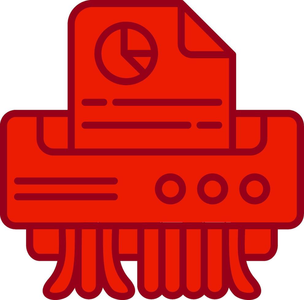 Shredder Vector Icon