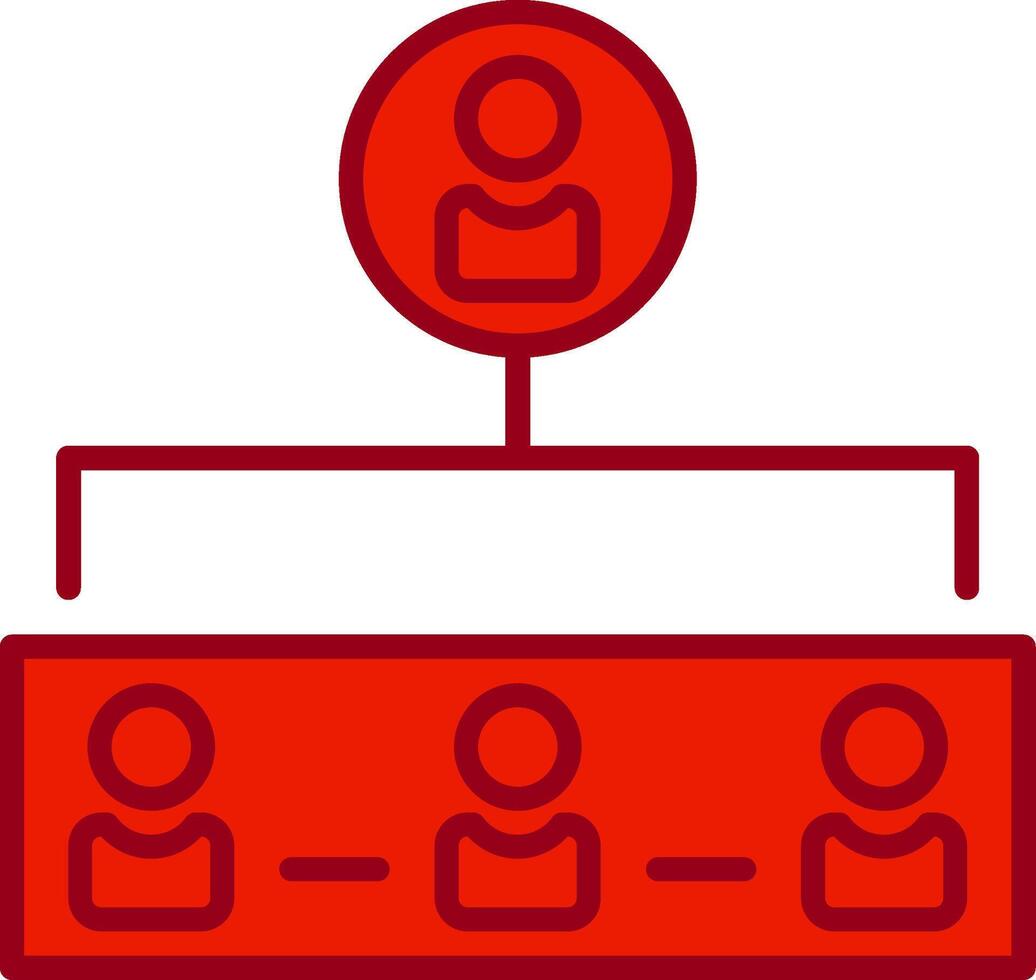 Hierarchy Vector Icon