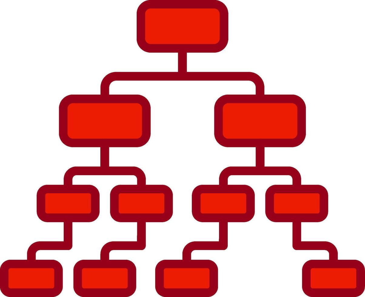 Hierarchy Vector Icon