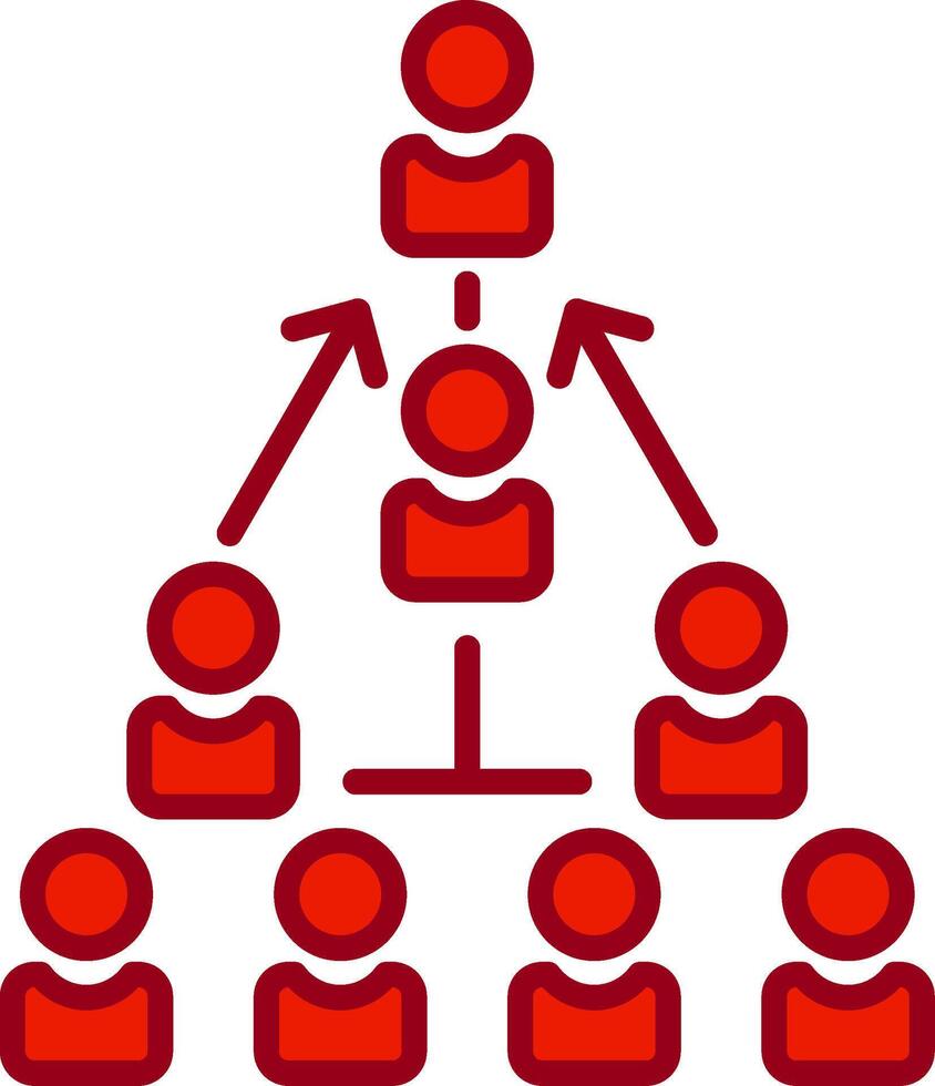 Hierarchy Vector Icon