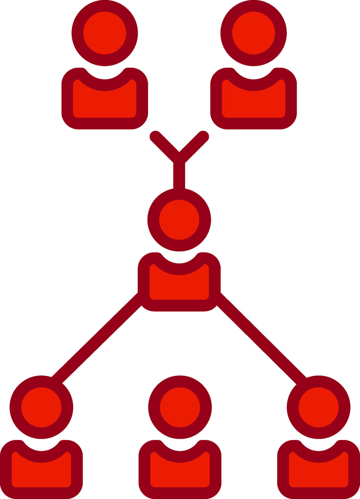 Hierarchy Vector Icon 37489565 Vector Art at Vecteezy