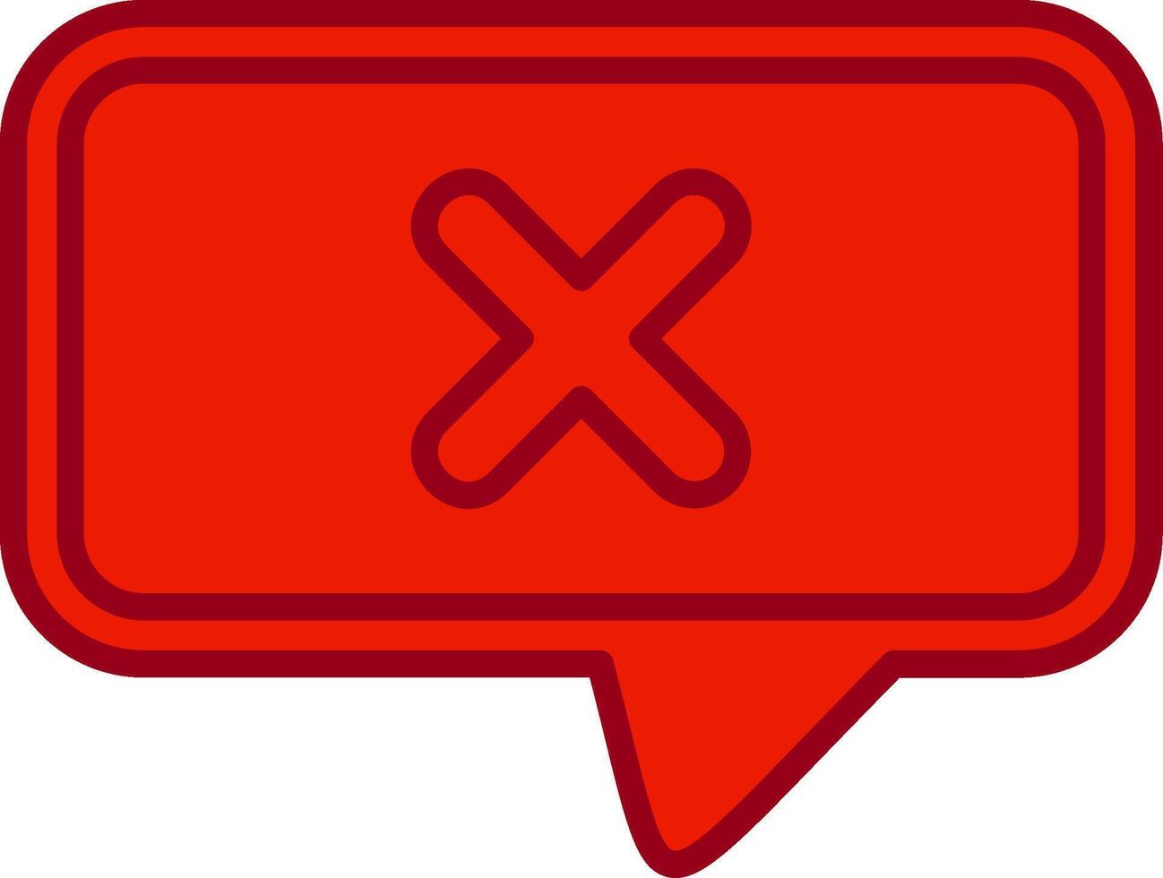 Rejected Vector Icon
