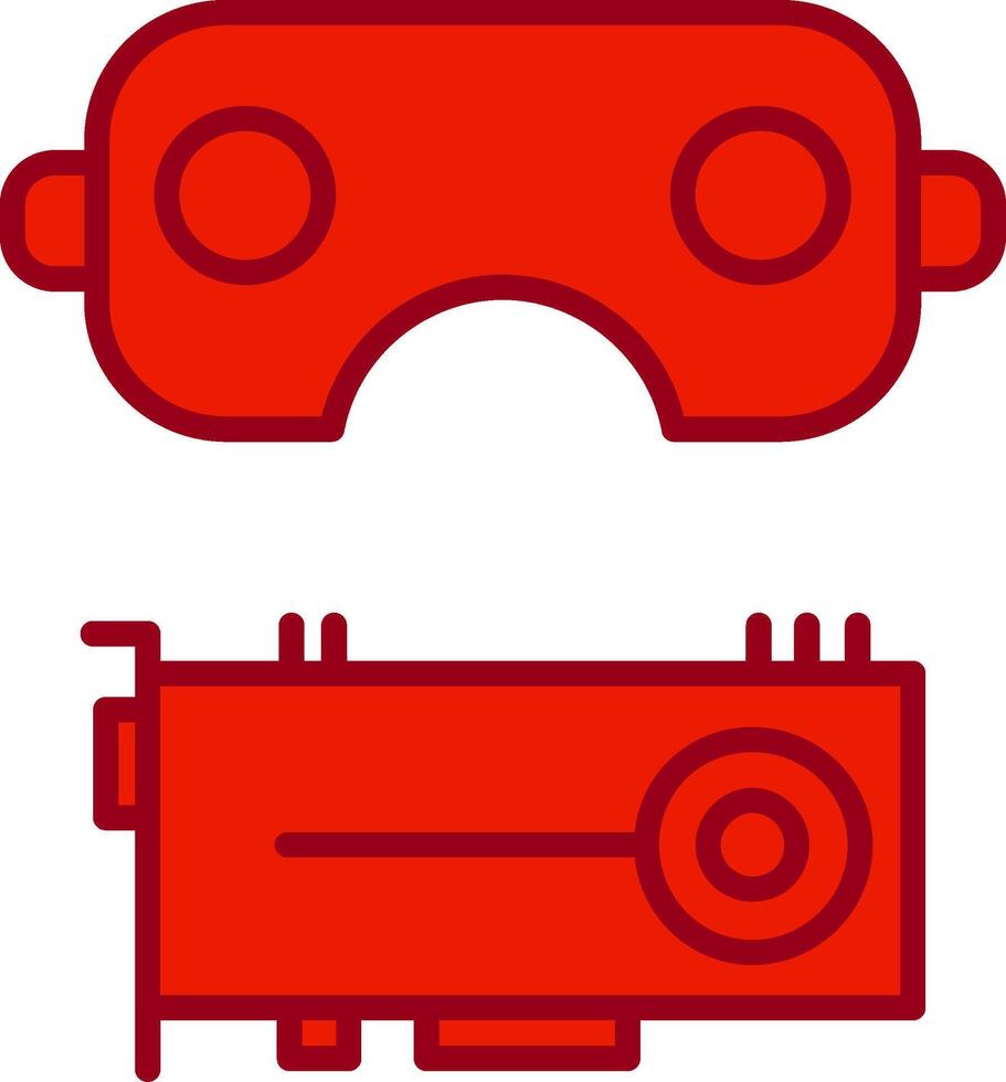 Virtual Reality Vector Icon