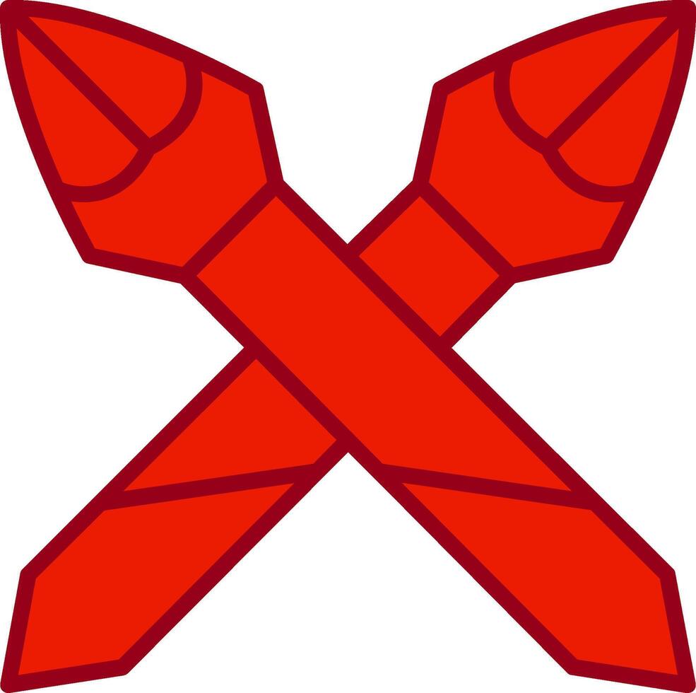 Javelin Vector Icon