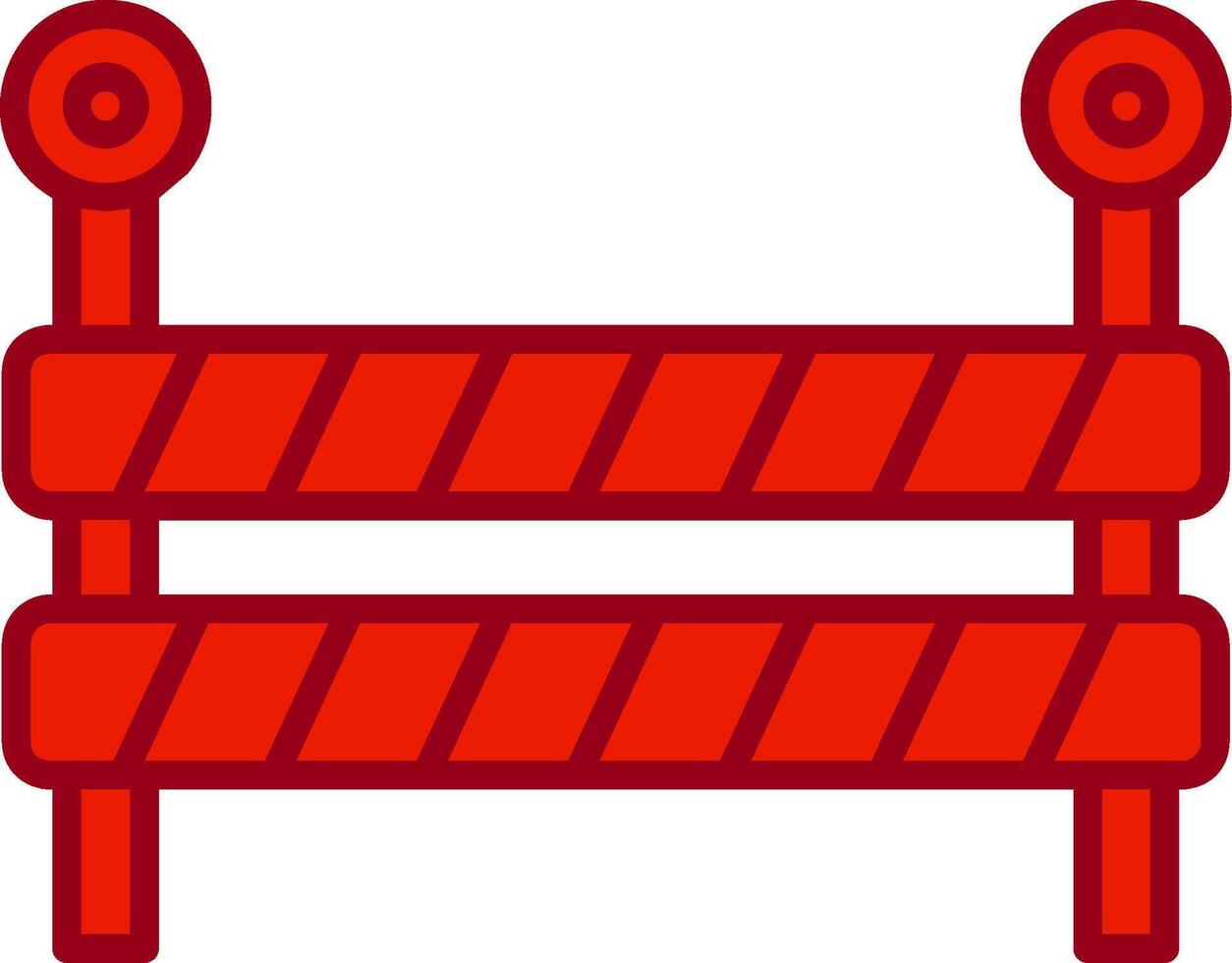 Roadblock Vector Icon