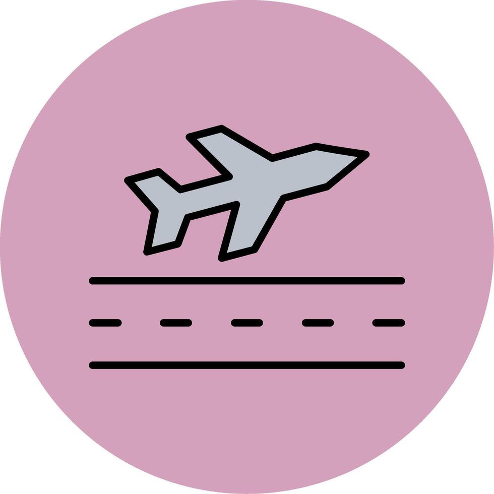 Departure Vector Icon