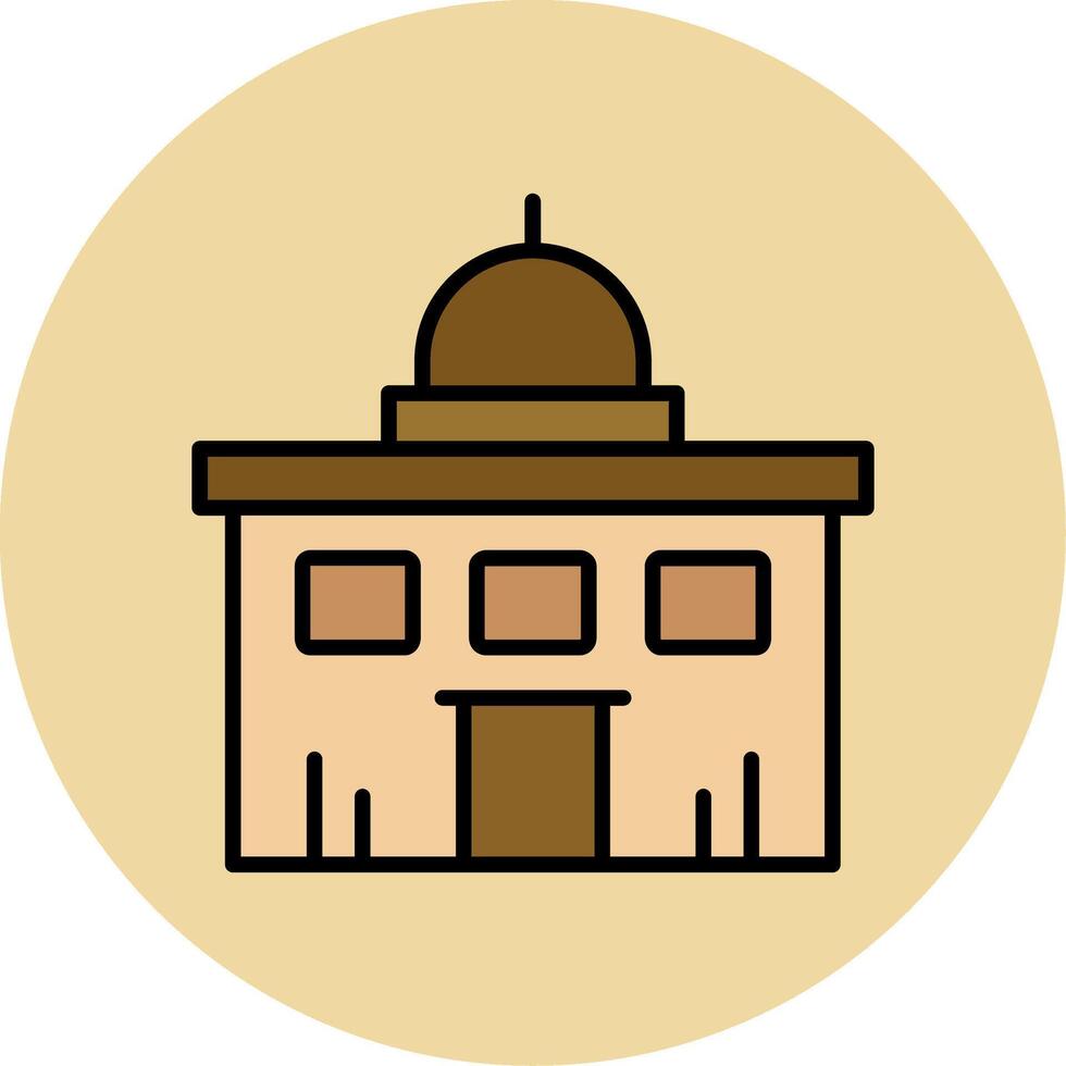 Embassy Vector Icon