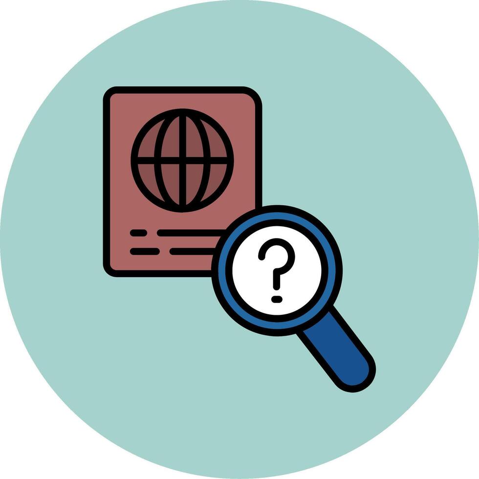 Passport Vector Icon