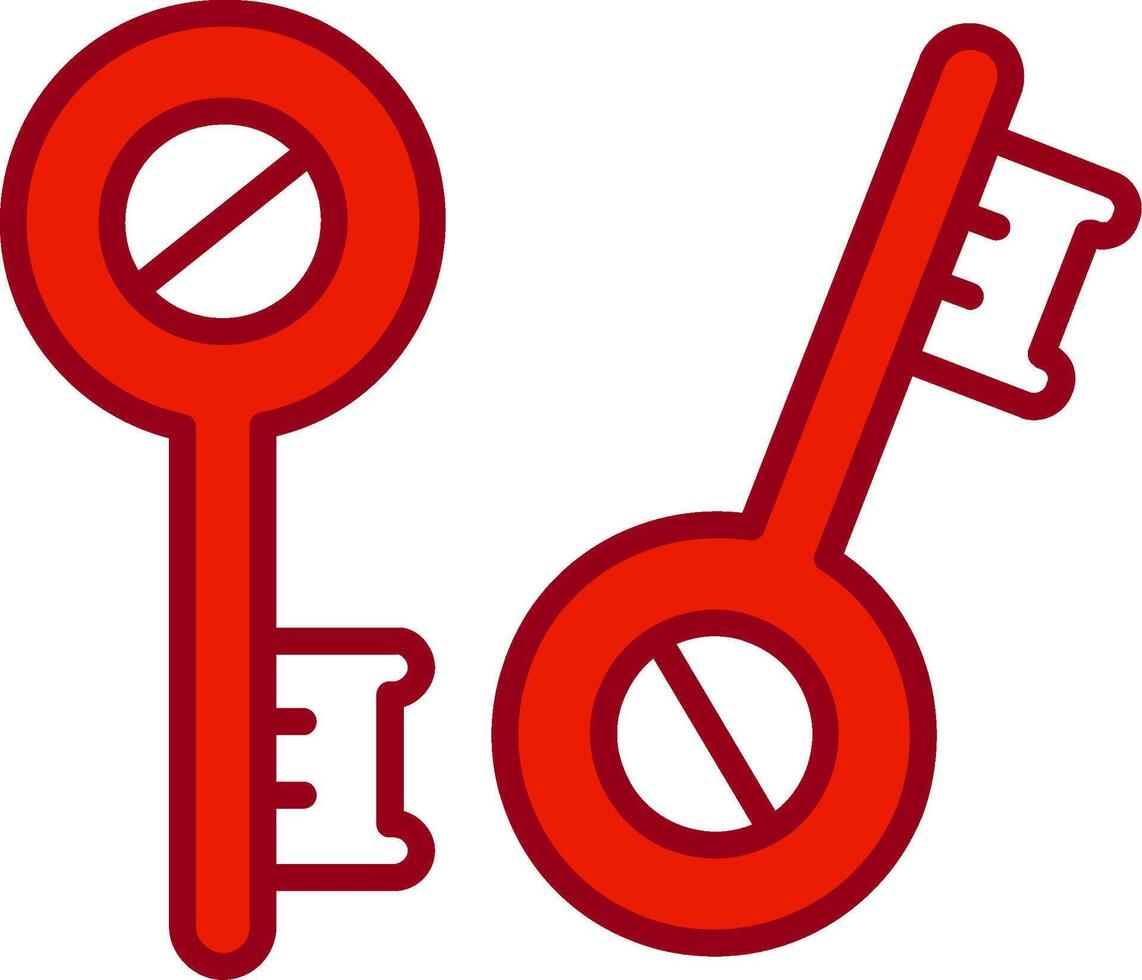 House Key Vector Icon