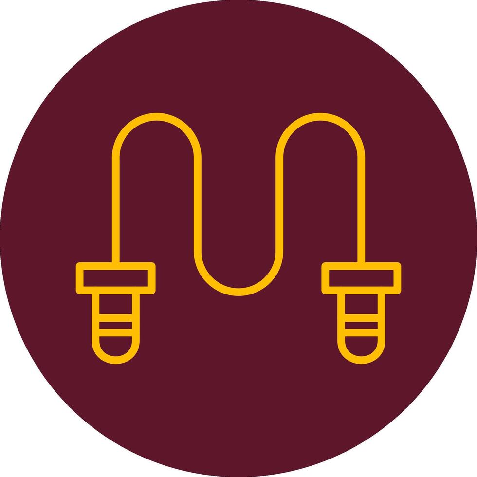 Jumping rope Vector Icon