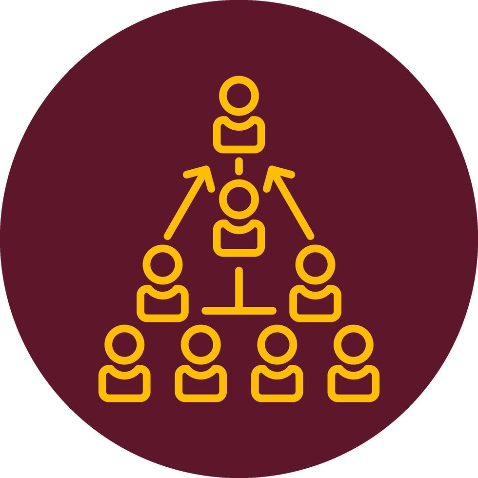 Hierarchy Vector Icon