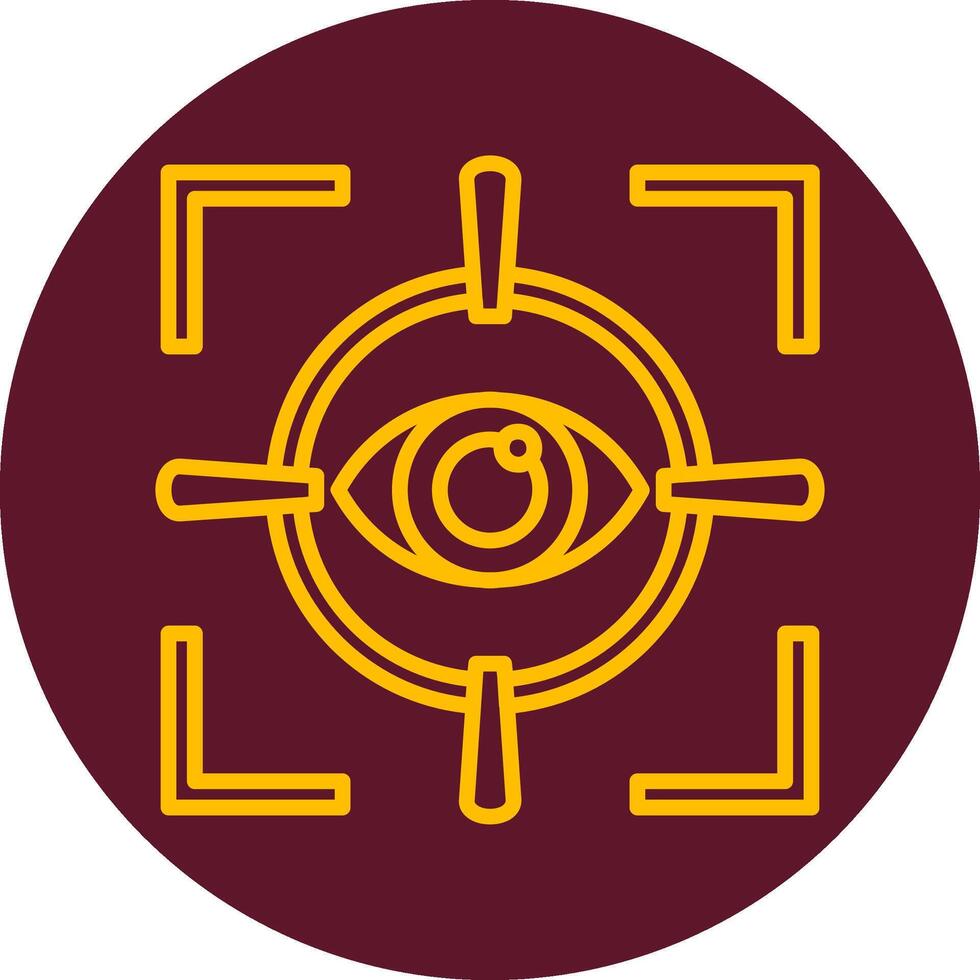 Eye Scan Vector Icon