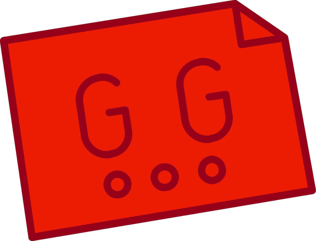 Gg Vector Icon