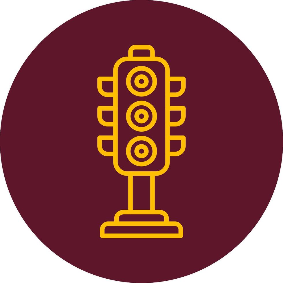 Traffic Light Vector Icon