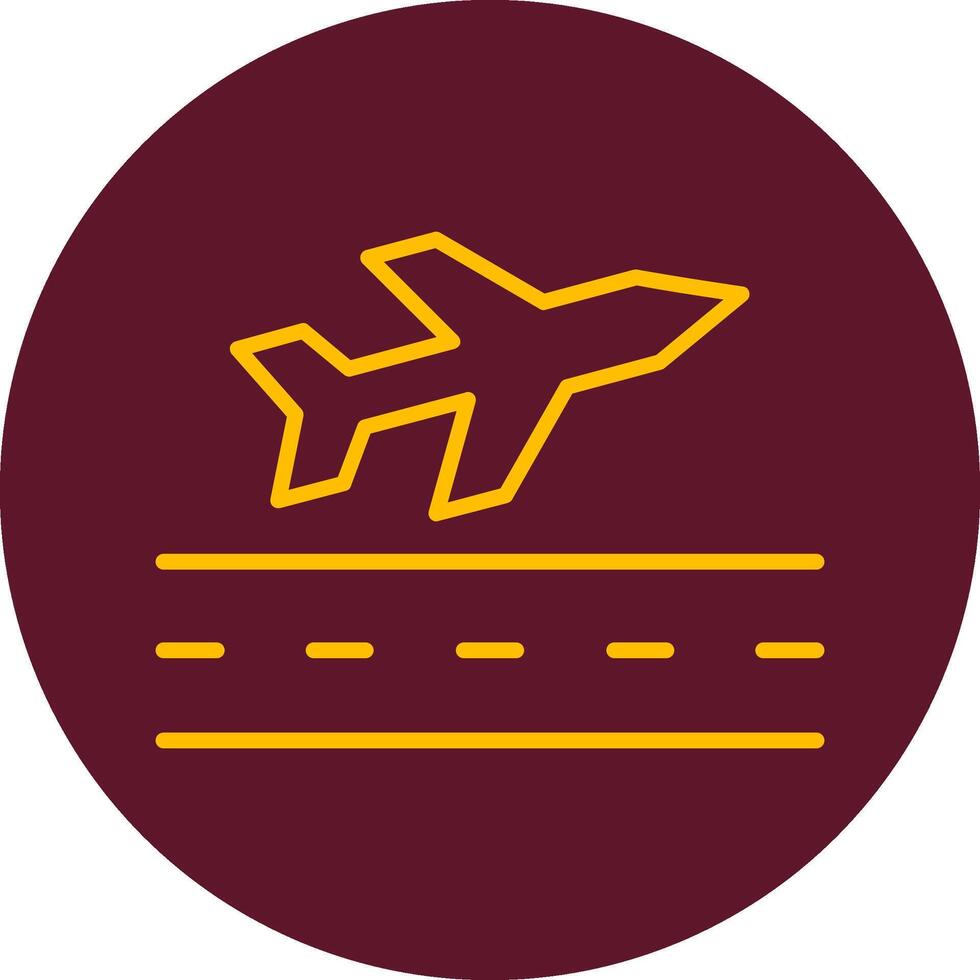 Departure Vector Icon