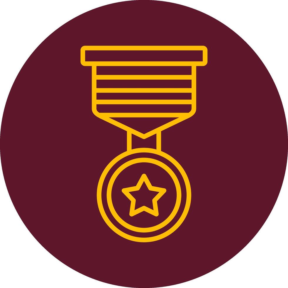 icono de vector de medalla