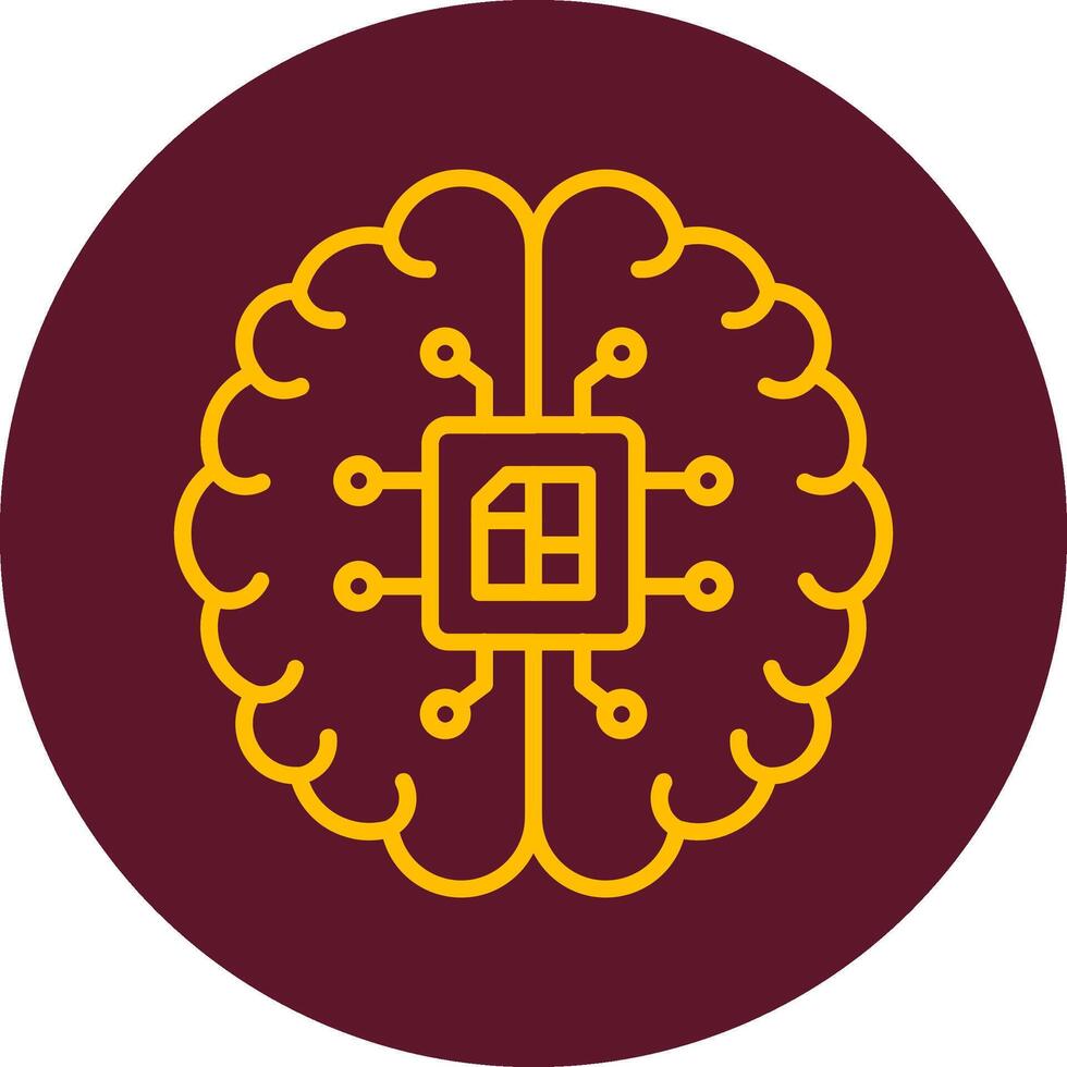 Artificial Intelligence Vector Icon