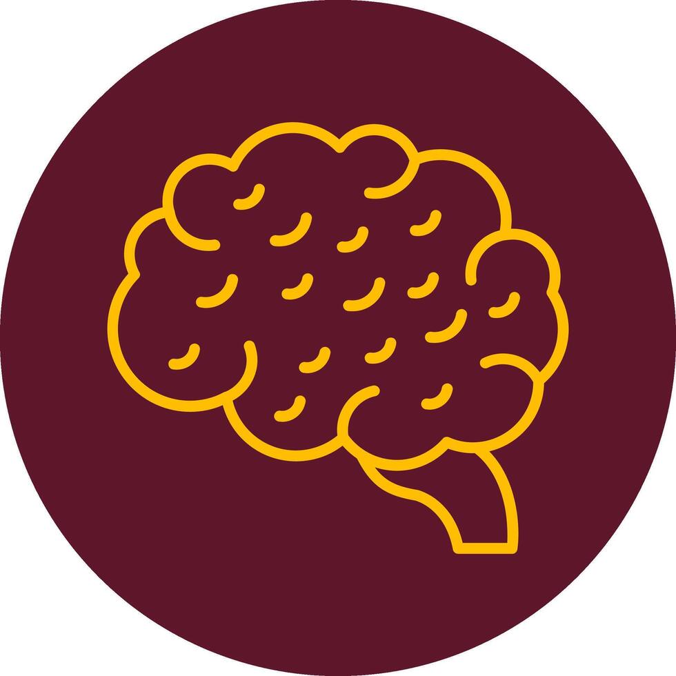 Human Brain Vector Icon