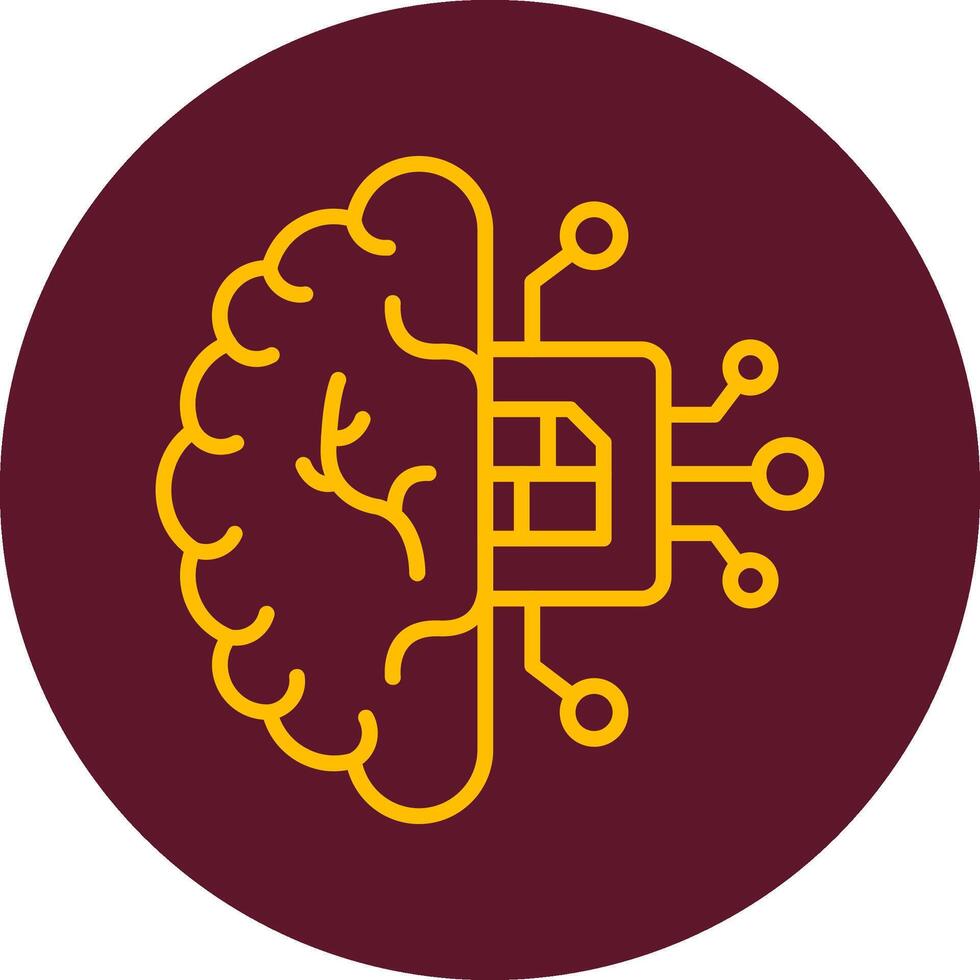 Artificial Intelligence Vector Icon