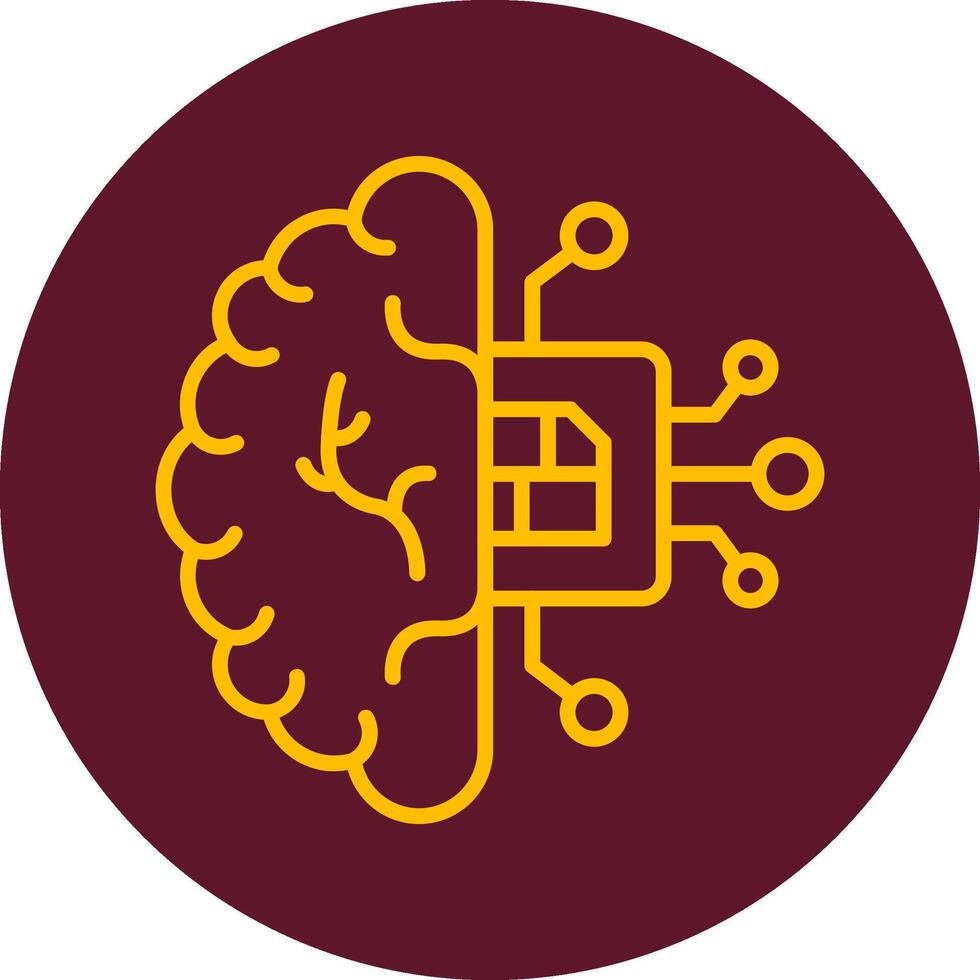 Artificial Intelligence Vector Icon