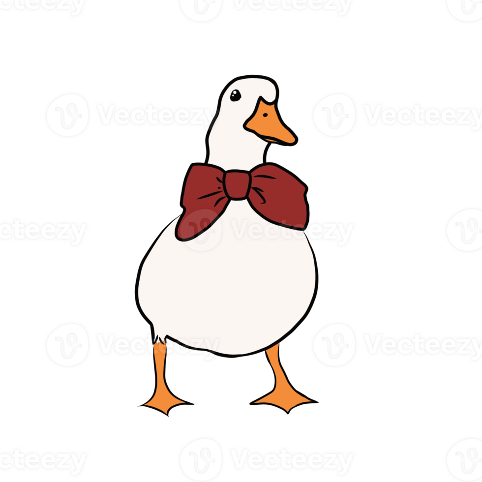A cute duck png