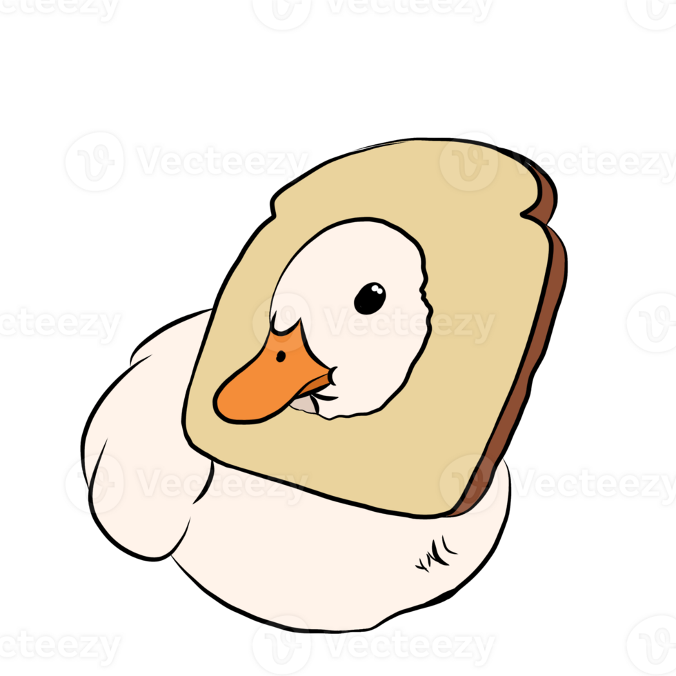 A duck sandwich png
