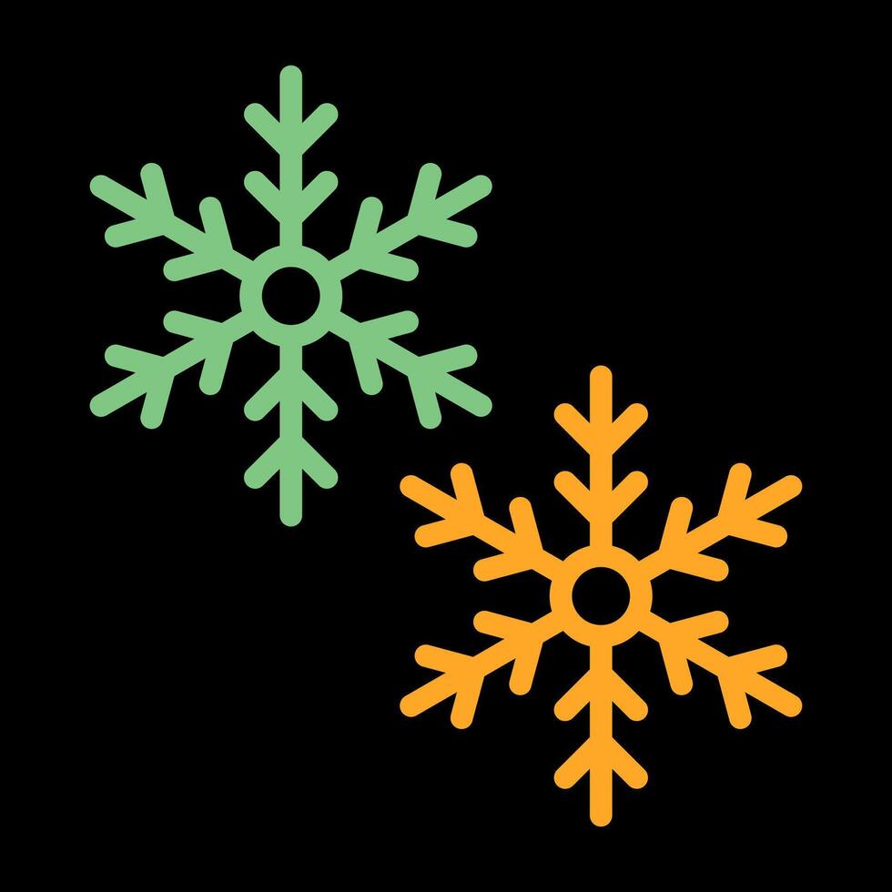 Snowflakes Vector Icon