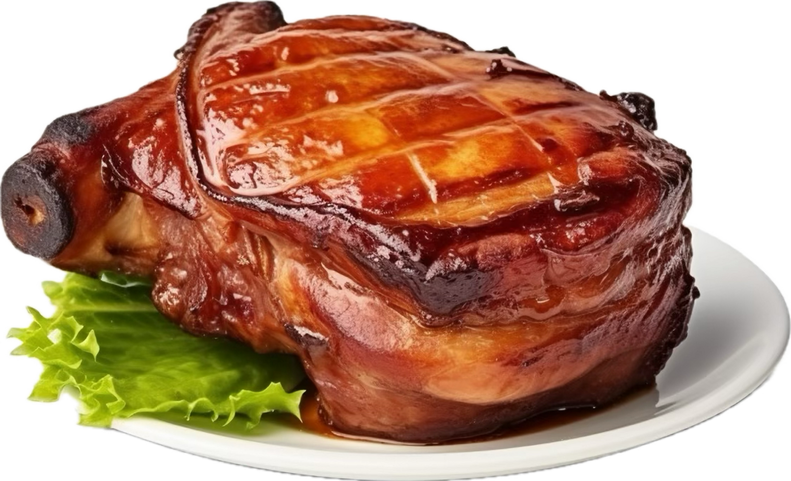 AI generated grilled pork knuckle png 37492696 PNG