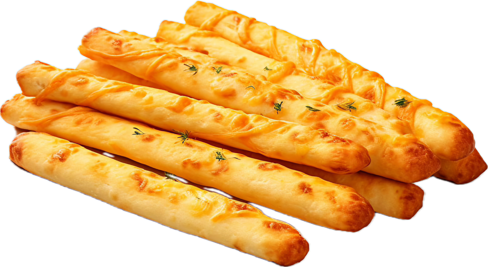 AI generated bread sticks with cheese png 37493127 PNG