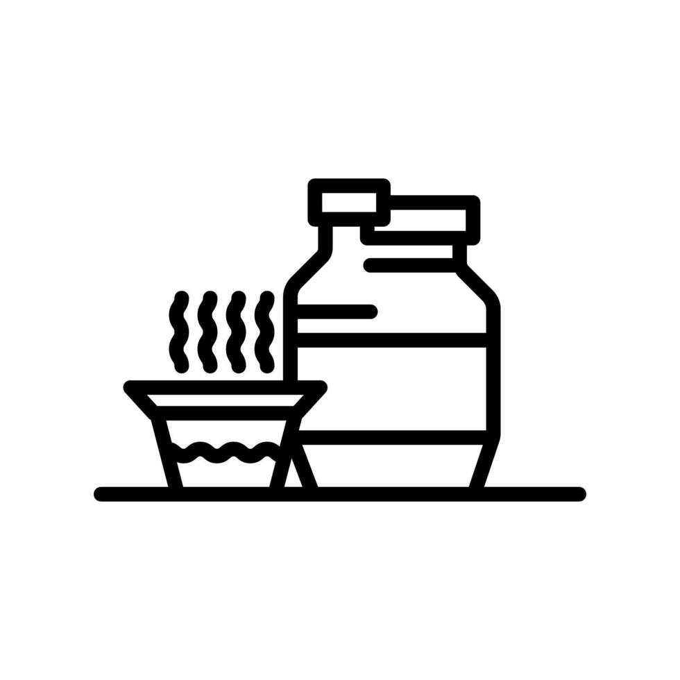 kitchen Accessories Vector Line Icon