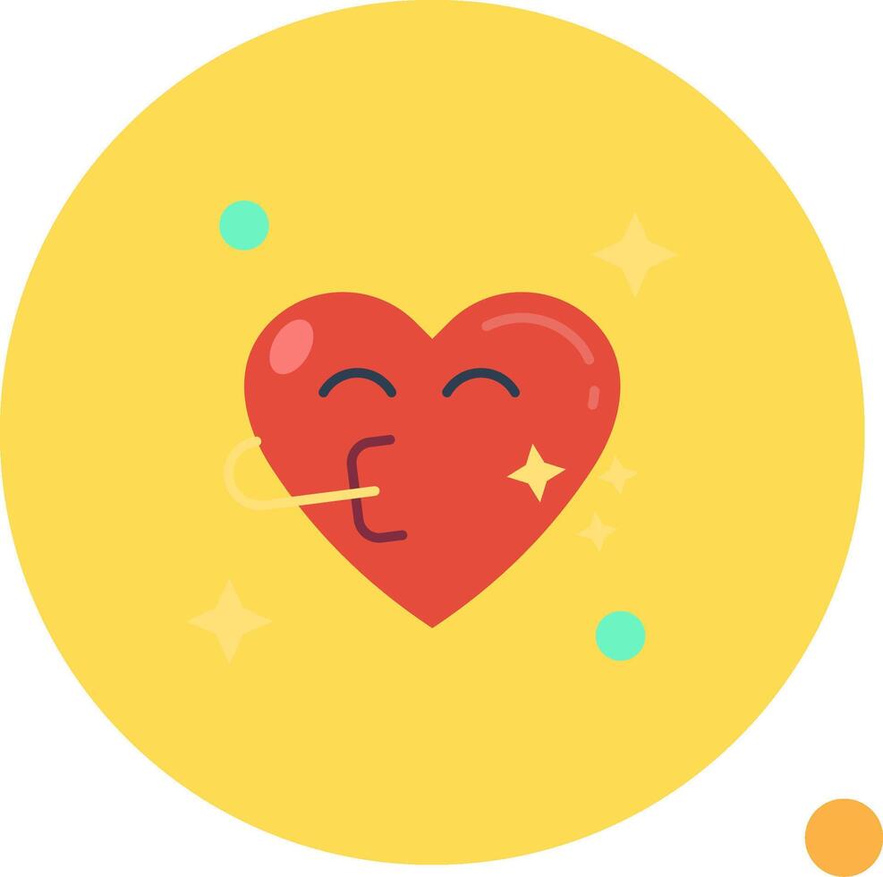Congratulation Long Circle Icon vector