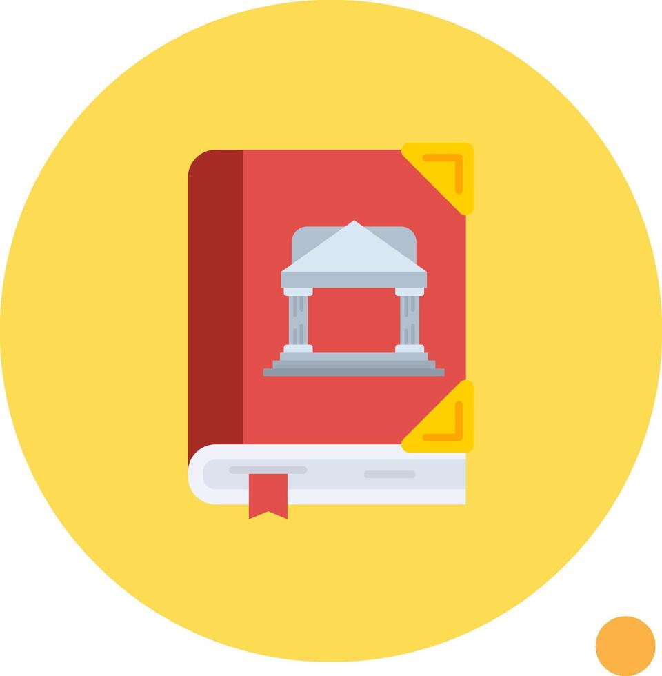 Banking Long Circle Icon vector