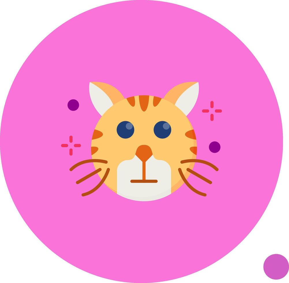 Rolling eyes Long Circle Icon vector