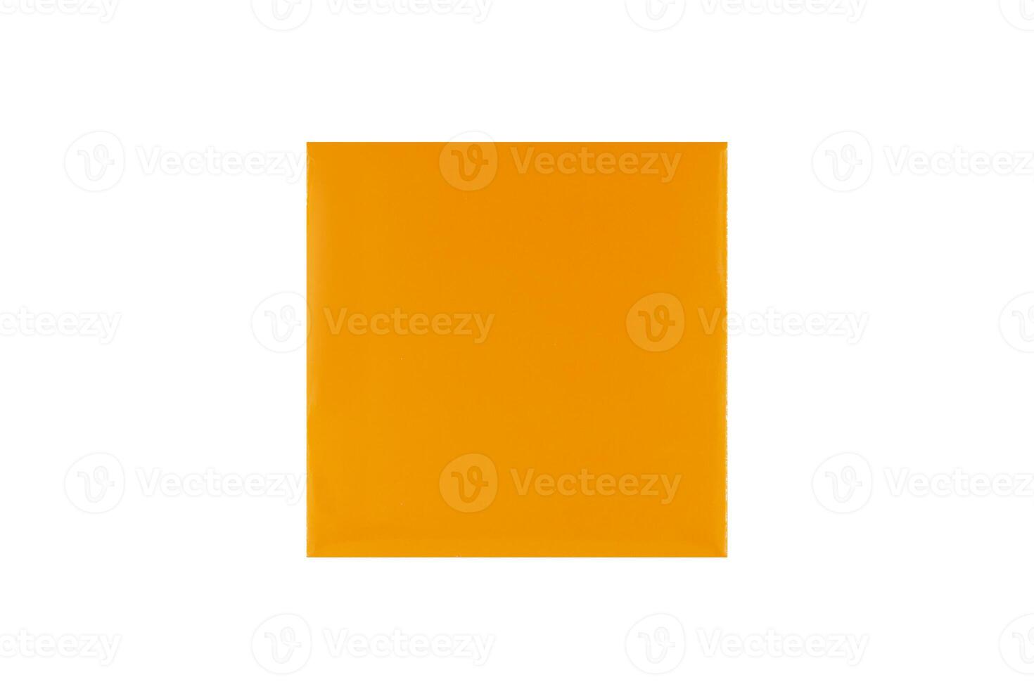 Square Tissues Box Isolated on White Background photo